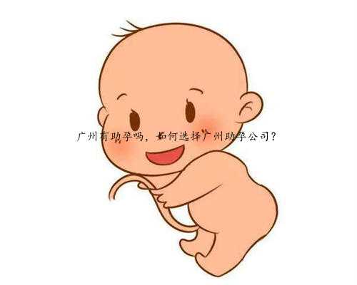 广州有助孕吗，如何选择广州助孕公司？